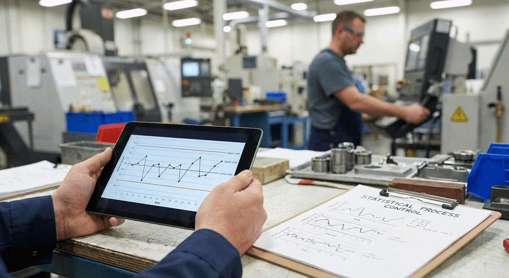 How Are Statistical Process Control Techniques Applied in Real Factory Operations?